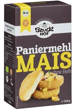 BAUCK HOF organic breadcrumbs corn, gluten free flour, 200 g