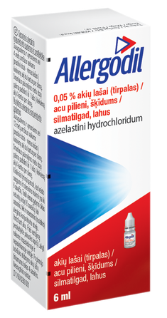 ALLERGODIL 0,05 % eye drops, 6 ml
