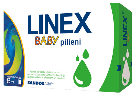 LINEX Baby капли, 8 мл