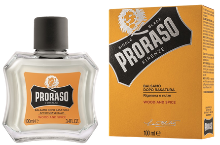 PRORASO Wood and Spice balzams pēc skūšanās, 100 ml