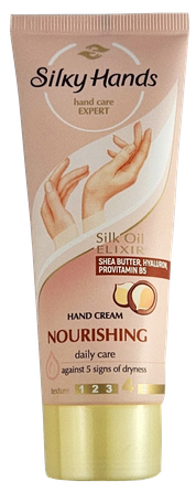 SILKY HANDS Barojošs roku krēms, 75 ml