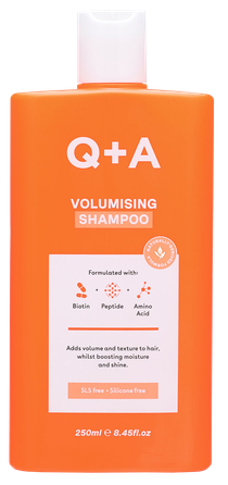 Q+A Volumising  šampūns, 250 ml