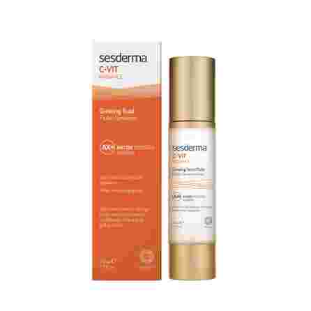 SESDERMA C-Vit Radiance Glowing fluīds, 50 ml
