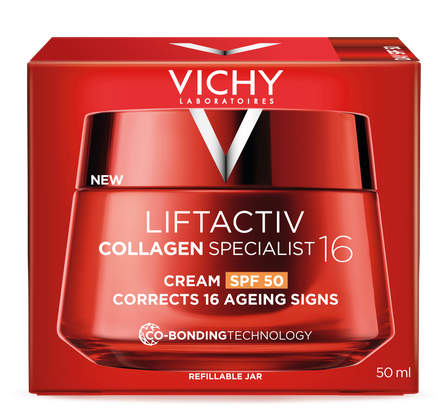 VICHY Liftactiv Collagen SPF50 cream, 50 ml