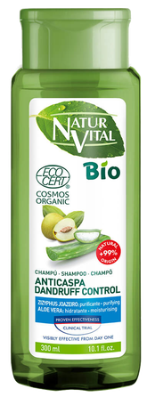 NATUR VITAL Bio Zizyphus Joazeiro & Aloe Vera šampūns, 300 ml