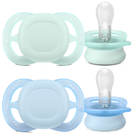 PHILIPS Avent Ultra Start Boys (0-2 m.) māneklītis, 2 gab.