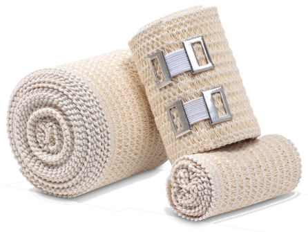 TONUS ELAST 9512, 5.0m x 80mm, medium stretch medical elastic bandage, 1 pcs.