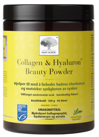 NEW NORDIC Collagen & Hyaluron Beauty Powder порошок, 360 г