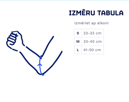 PULSAAR S Bambusa Kokogles Šķiedru Un Germānija Elkoņa ortoze, 1 gab.