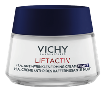 VICHY Lifactiv H.A. Anti-Wrinkle Firming Night sejas krēms, 50 ml