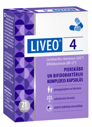 LIVEO  4 capsules, 21 pcs.