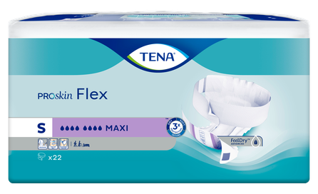 TENA Flex Maxi S подгузники, 22 шт.