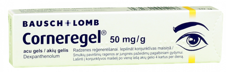 CORNEREGEL 5 % acu gels, 10 g