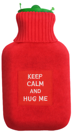 MEDRULL "Keep calm & Hug me" size 2 rubber thermophore, 1 pcs.