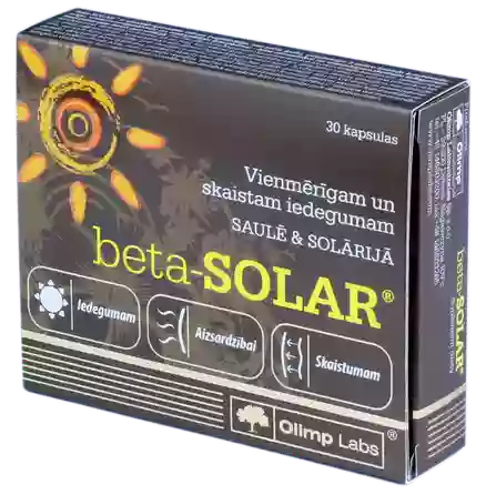 OLIMP LABS Beta-Solar capsules, 30 pcs.