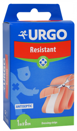 URGO  Resistant 1 м х 6 см пластырь, 1 шт.