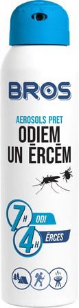 BROS against mosquitoes and ticks aerosol, 90 ml