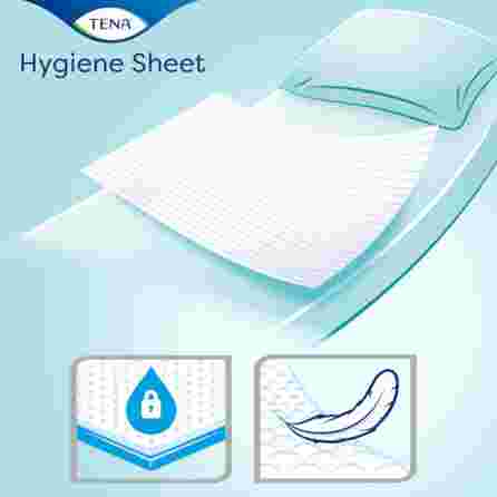TENA Hygiene Sheet 210x80 cm sheets, 1 pcs.