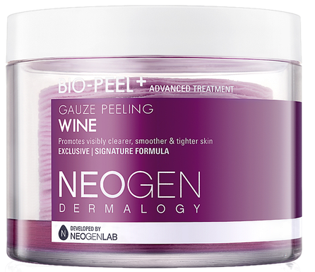 NEOGEN Dermalogy Bio-Peel Gauze Peeling - Wine exfoliating pads, 200 ml