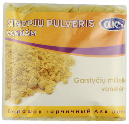 OLKO  mustard powder, 200 g