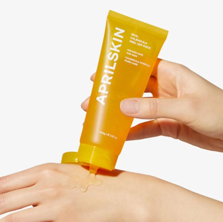 APRILSKIN Real Calendula Peel Off Pack Pack sejas maska, 100 g