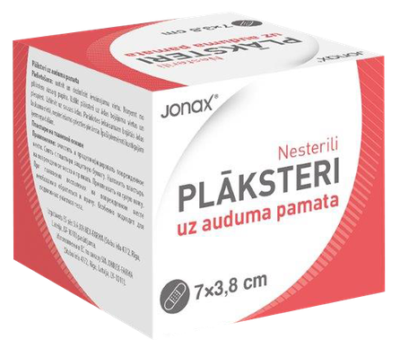 JONAX 7 x 3.8 cm plāksteris, 200 gab.