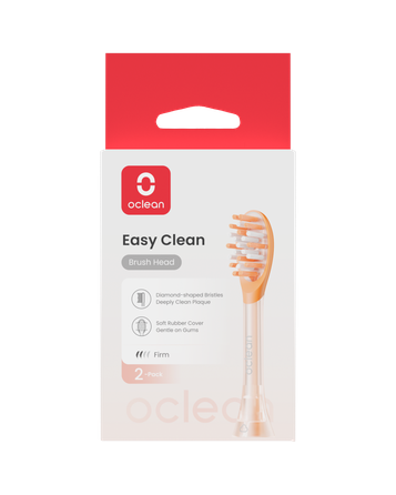 OCLEAN Ease P1 K2 Orange electric toothbrush heads, 2 pcs.