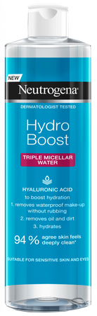 NEUTROGENA Hydro Boost micellar water, 400 ml