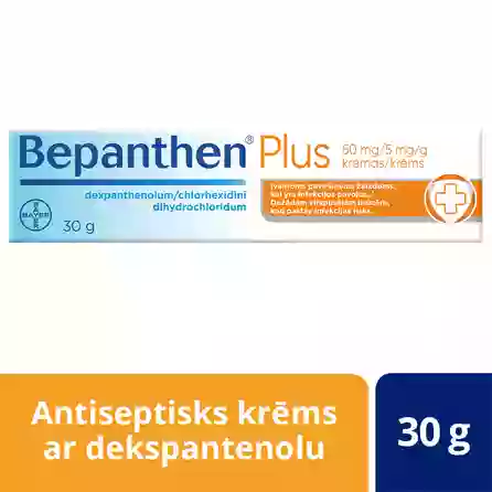 BEPANTHEN Plus 50 mg/5 mg/g krēms, 30 g