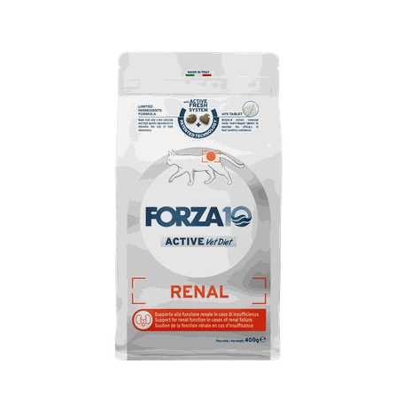 FORZA10 Active Vetdiet Cat Renal, Kaķiem sausā barība, 1.5 kg