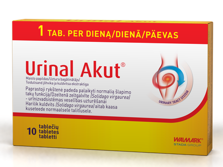 URINAL Akut таблетки, 10 шт.