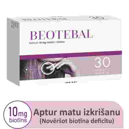 BEOTEBAL 10 mg tabletes, 30 gab.
