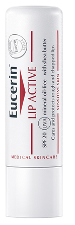 EUCERIN Lip Active SPF 20 бальзам для губ, 4.8 г