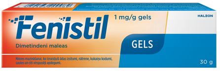 FENISTIL 0,1 % gel, 30 g