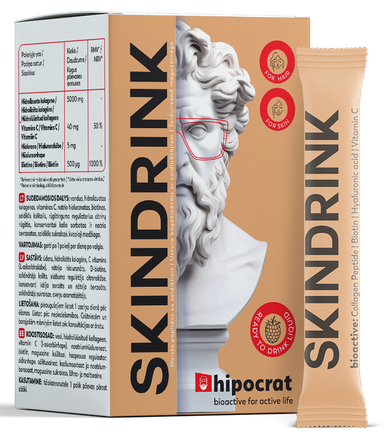 BIOFARMACIJA Hipocrat Skindrink sachets, 14 pcs.