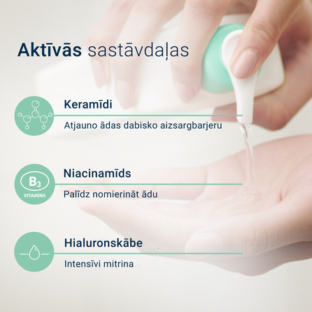 CERAVE Foaming (refill) attīroša želeja, 473 ml