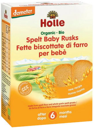 HOLLE от 6 мес. из Спельты сухарики, 200 г