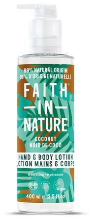 FAITH IN NATURE Coconut Hand & Body lotion, 400 ml
