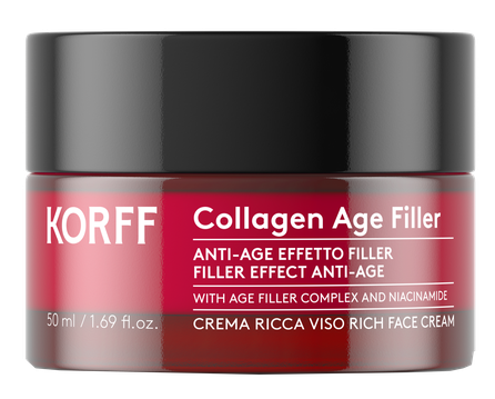 KORFF Collagen Age Filler Rich sejas krēms, 50 ml