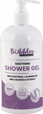 BUBBLES Soothing dušas želeja, 500 ml