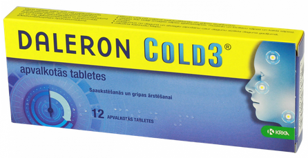 DALERON COLD 3 pills, 12 pcs.