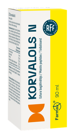 RFF Korvalols N pilieni, 90 ml