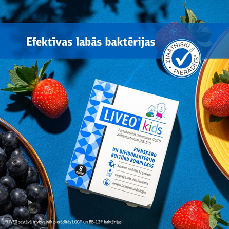 LIVEO  Kids paciņas, 8 gab.