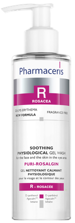 PHARMACERIS R Puri-Rosalgin želeja sejas mazgāšanai, 190 ml