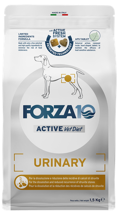 Active VetDiet Urinary dry food, 1.5 kg