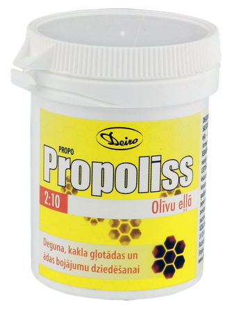 DEIRO Propoliss Olīveļļā 2:10 eļļa, 30 ml