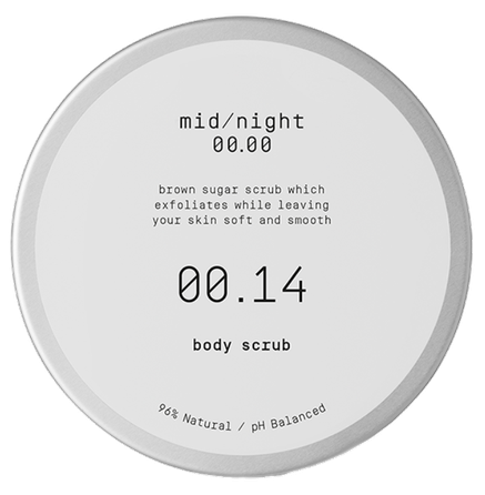 MIDNIGHT 00.14 scrub, 200 ml
