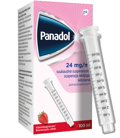 PANADOL 24 mg/ml суспензия, 100 мл