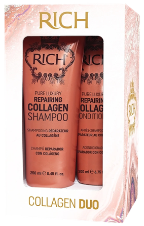RICH Repairing Collagen (250+250 ml) набор для ухода за волосами, 1 шт.
