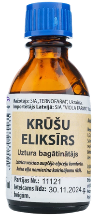 KRŪŠU eliksīrs, 25 ml